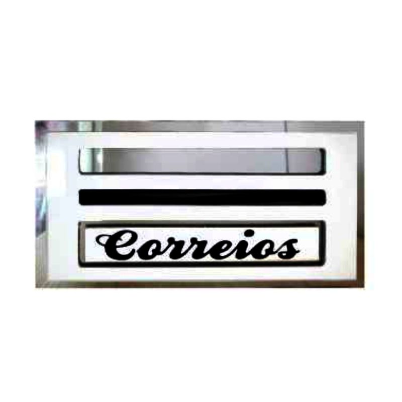 Porta-Cartas-de-Inox-Comum-Branco-Telha-Luz