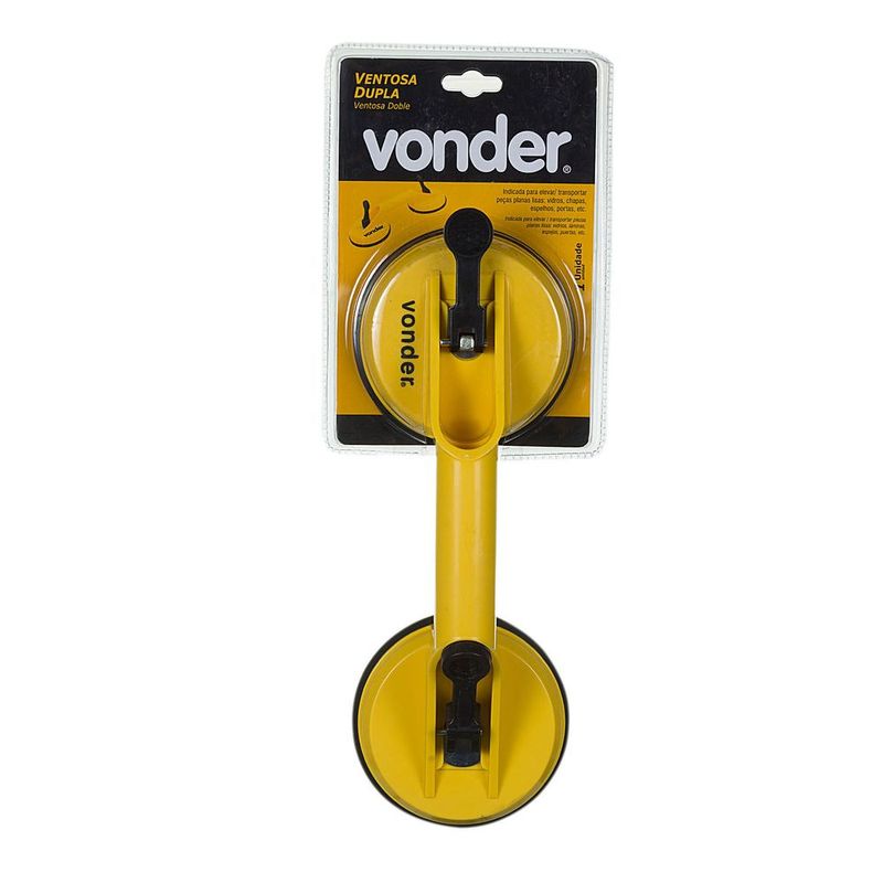 Ventosa-de-Borracha-Dupla-25kg-Amarela-Vonder
