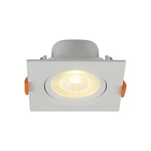 Spot Led de Embutir 6W Quadrado 4100k Branco Blumenau