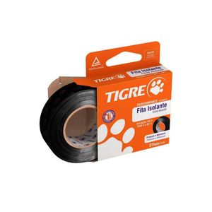 Fita Isolante 19mm x 5M Antichama Preto Tigre