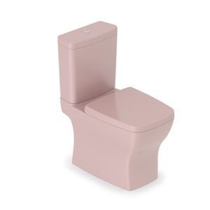 Kit Boss Bacia + Caixa + Assento + Complementos Rose Incepa