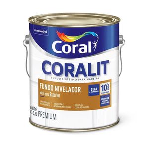 Fundo Sintético Nivelador Coralit 3,6L Coral