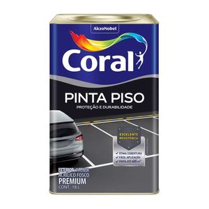 Tinta Pinta Piso Amarelo Demarcacão 18L Coral