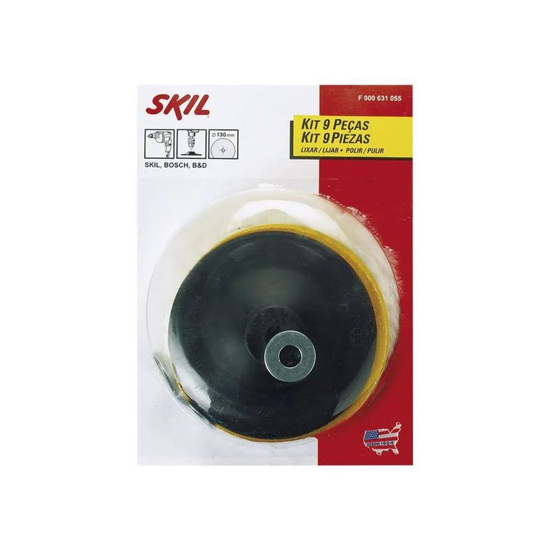 Conjunto-para-Lixar-e-Polir-Disco-para-Furadeira-9-Pecas-Bosch