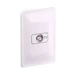 Conjunto-Tomada-para-TV-Cabo-Coaxial-Branco-Zeffia-Pial-Legrand