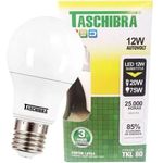 Lampada-Led-12w-Bulbo-E27-A65-Branco-Quente-3000k-Bivolt-Taschibra