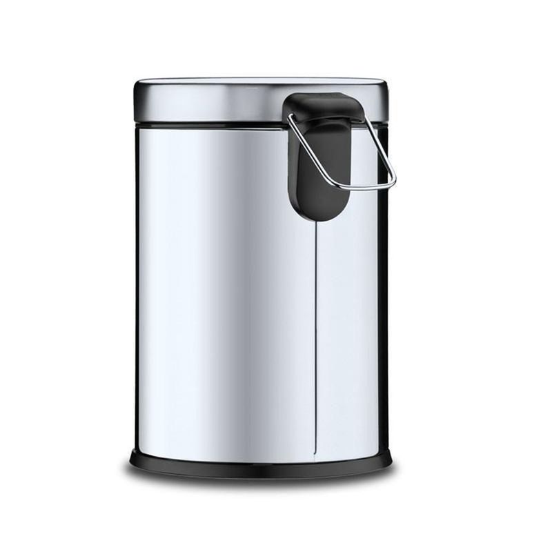 Lixeira-Inox-3L-com-Pedal-e-Balde-Brinox