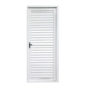 Porta Veneziana 210X80 Direita Branca Líder Esquadria
