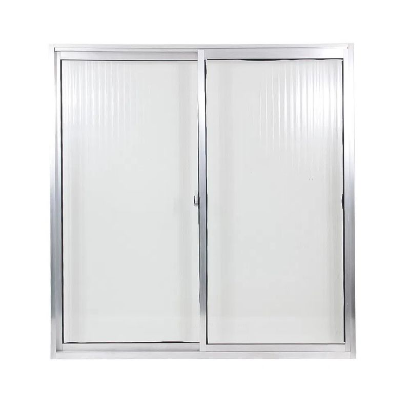 Janela-de-Correr-100X100m-Vidro-Canelado-Home-Aluminio-Natural-Quality-Esquadria