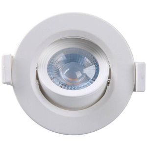 Spot Led 5w de Embutir Redondo Alltop MR16 6500K Taschibra