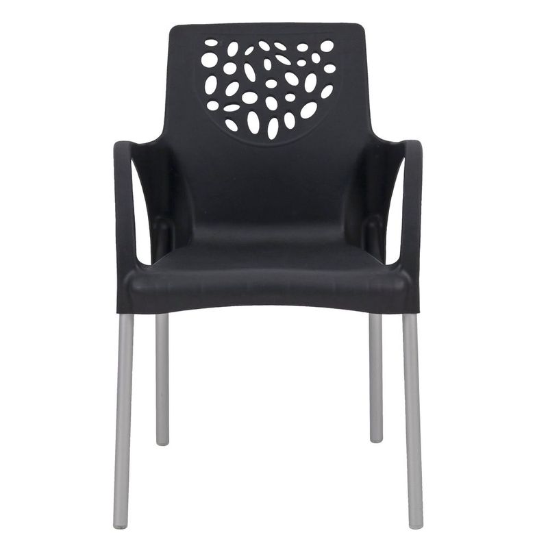 Poltrona-Deluxe-Preta-Forte-Plastico