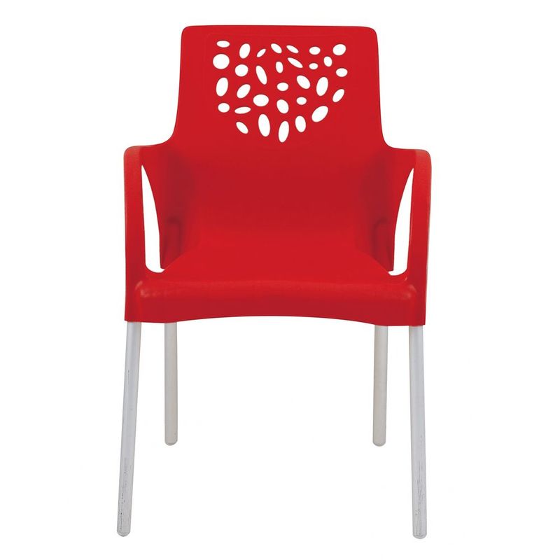 Poltrona-Deluxe-Vermelha-Forte-Plastico