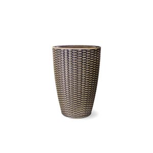 Vaso Treccia Tonico 30cm Envelhecido Nutriplan