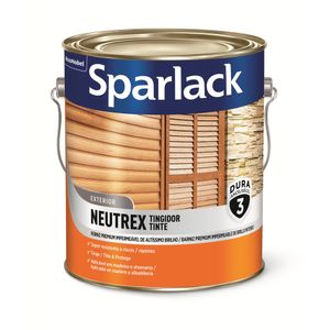 Verniz Neutrex Tingidor Castanho Avermelhado Brilhante 3,6L Sparlack