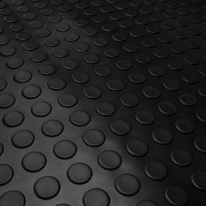 Piso Laminado Moeda Preto 2 mm Rolo Kapazi