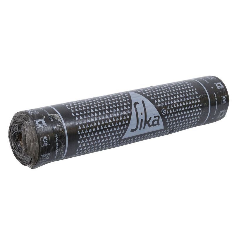 Manta-Asfaltica-PE-Tipo-I-3mm-Aluminio-Sika