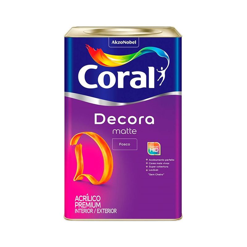 Tinta-Acrilica-Premium--Decora-Matte-18L-Branco-Coral