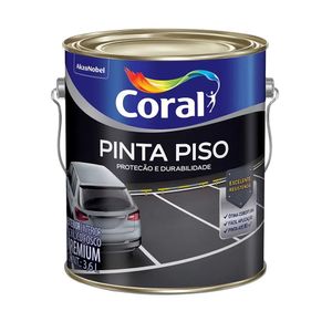 Tinta Pinta Piso Cinza Médio 3,6L Coral