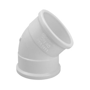 Joelho 45° para Esgoto 40mm Krona