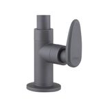 Torneira-de-Mesa-Para-Banheiro-Allure-Decore-Cinza-Fosco-Viqua-