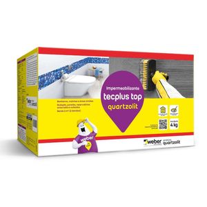 Impermeabilizante Tecplus Top 4kg Cinza Quartzolit