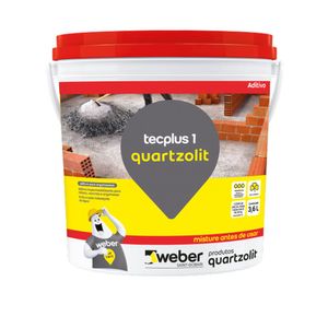 Aditivo Tecplus 1 3,6L Branco Quartzolit