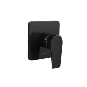 Acabamento Monocomando Para Chuveiro Baixa/Alta Pressão Level Black Noir Deca