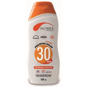 Protetor Solar 120ml FPS 30 Nutriex