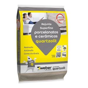Rejunte Porcelanato/Cerâmica Cairo 1kg Quartzolit