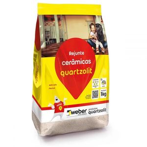 Rejunte Flexível Argila 1kg Quartzolit