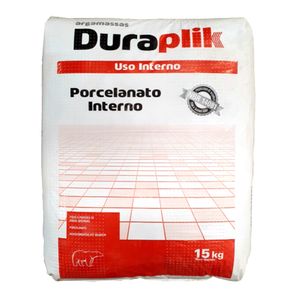 Argamassa Porcelanato Interno 15kg Duraplik