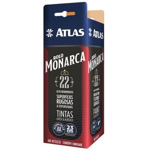 Rolo de Lã 23cm AT722/22 Alto Rendimento 22mm Atlas