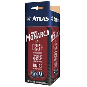 Rolo de Lã 23cm Alto Rendimento 25mm Atlas