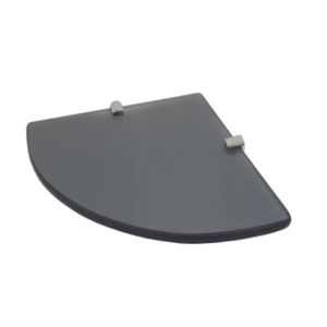 Cantoneira Raio 25x25cm Fumê Manu Vidros