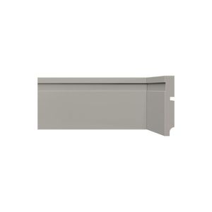 Rodapé 457 Cinza Glacial 100X2,40X1,6 Santa Luzia
