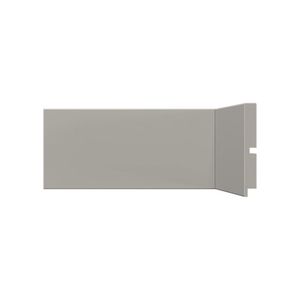 Rodapé 454 Cinza Glacial 240X10X1,3 Santa Luzia