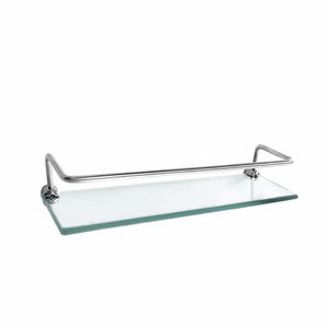 Prateleira Reta 30X10cm com Proteção Jateado Manu Vidros