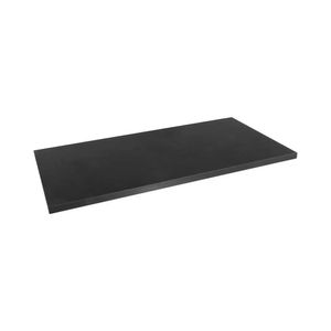 Prateleira Mdp 25x80cm 12mm Preto Policlass