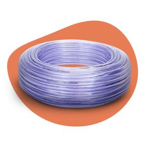 Mangueira Cristal 1/2" 20mm Transparente com 10m Quality