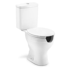 Kit Acesso Bacia com Abertura + Caixa Acoplada + Complementos Branco Celite