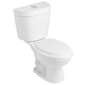 Kit Kids Bacia + Caixa Acoplada + Componentes Branco Celite