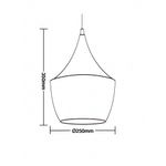 Pendente-TD-901-1XE27-Preto-Taschibra