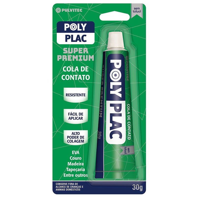 Cola-Contato-30g-Polyplac-Sem-Toluol-Pulvitec-