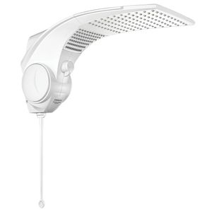 Chuveiro Elétrico Duo Shower Quadra com Pressurizador Turbo Lorenzetti
