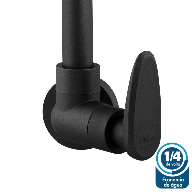 Torneira-de-Parede-Para-Cozinha-Allure-Decore-Preto-Fosco-Viqua