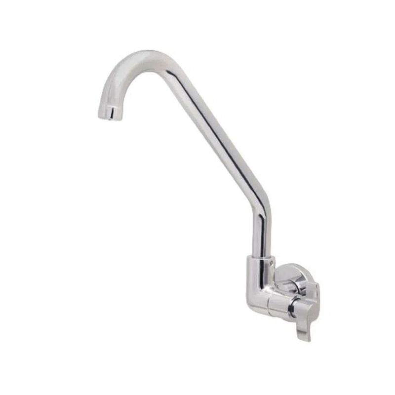 Torneira-para-Cozinha-de-Parede-Bica-Movel-Cromada-Unica-Perflex