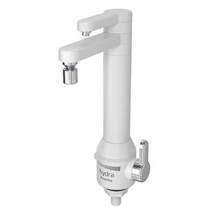 Torneira Eletrônica De Mesa 220V Com Purificador Puravitta Branca Hydra