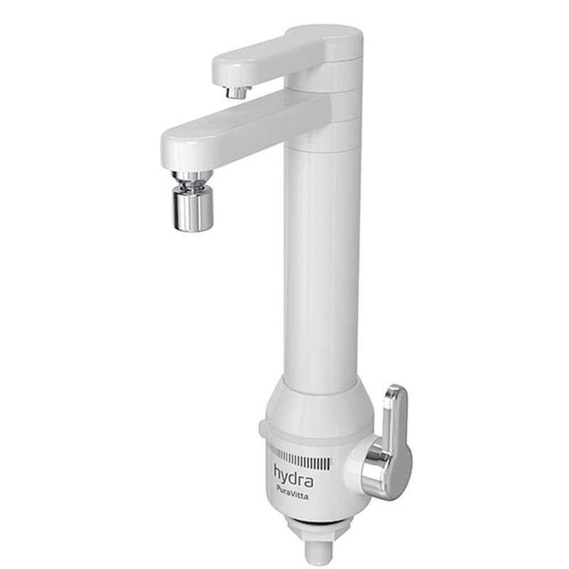 Torneira-Eletronica-de-Mesa-220V-com-Purificador-Puravitta-Branco-Hydra