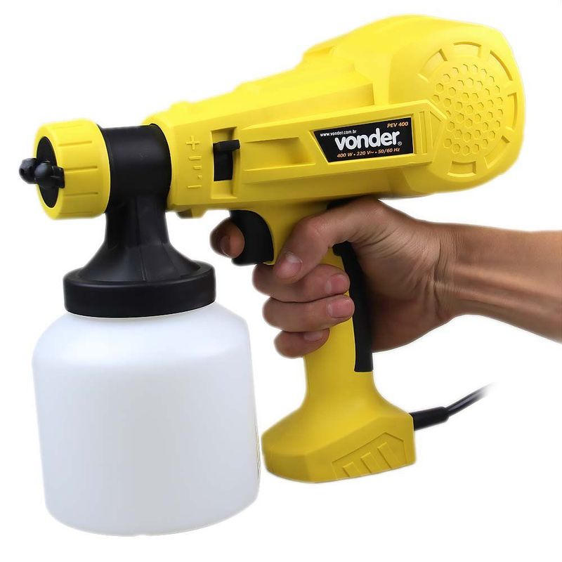 Pistola-de-Pintura-Pulverizadora--Eletrica-220V-400w-Vonder