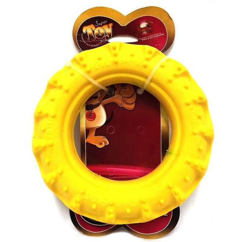 Pneu-Off-Road-Dog-Tamanho-M-Amarelo-Furacao-Pet